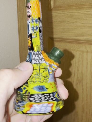 Preview pic of Crunklestein roadie full milli beaker with UV accents