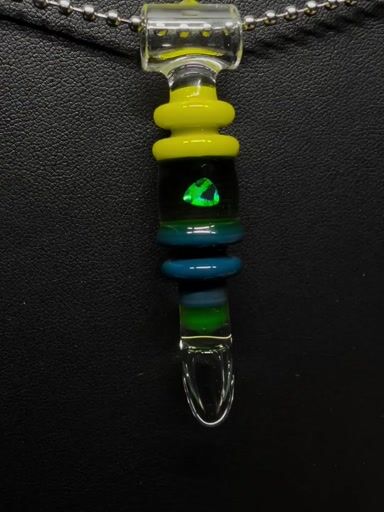Preview pic of Opal scoop pendant