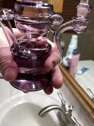 Preview pic of Relaks glass 21 #3 purple recycler