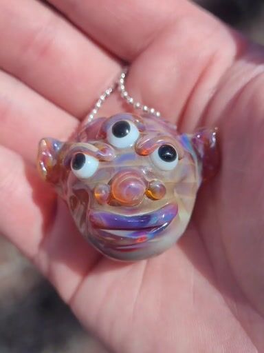 Preview pic of Brad H Goblin Head Pendy