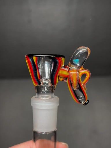 Preview pic of 14mm 4 hole Lineworked Banana slide