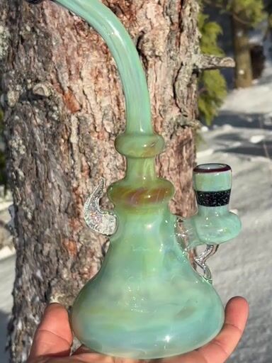 Preview pic of 14mm Crushed opal rig