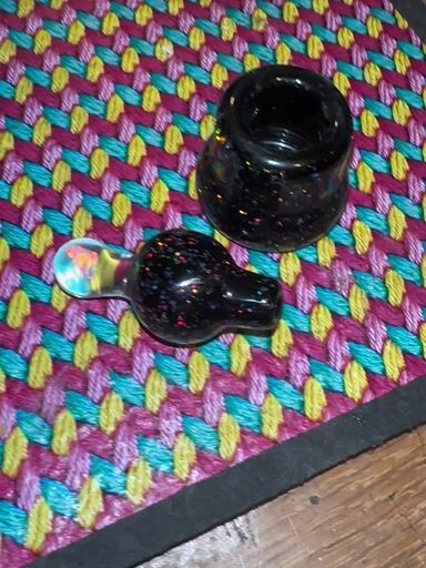 Preview pic of Showstopper Crushed Opal bubble cap and stand