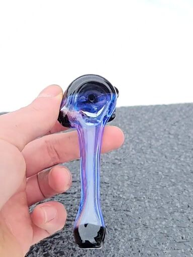 Preview pic of Blurple spoon with galaxy accents