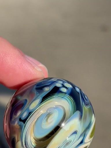 Preview pic of Pressrosin X Ascension Glass vortex marble