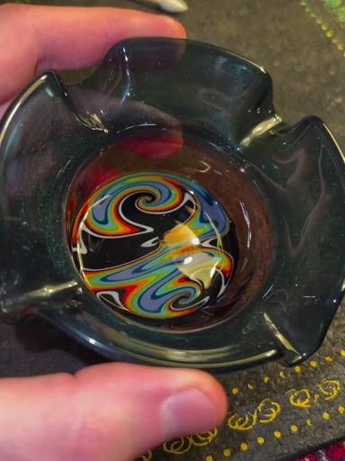 Preview pic of Blue stardust ashtray