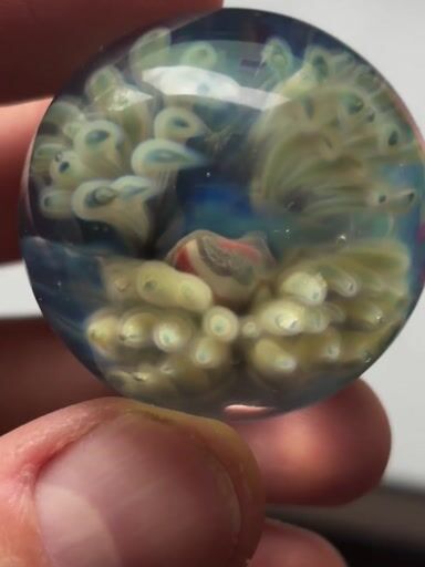 Preview pic of Fuzzy fume face implosion marble