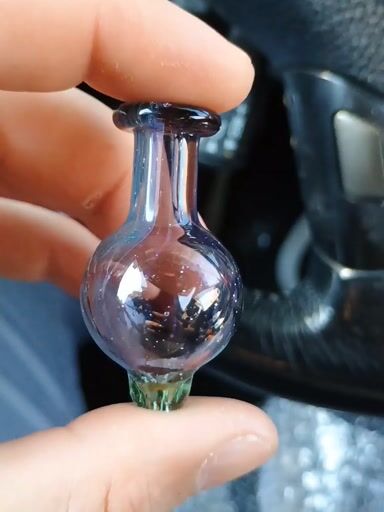 Preview pic of Silver fumed carb cap