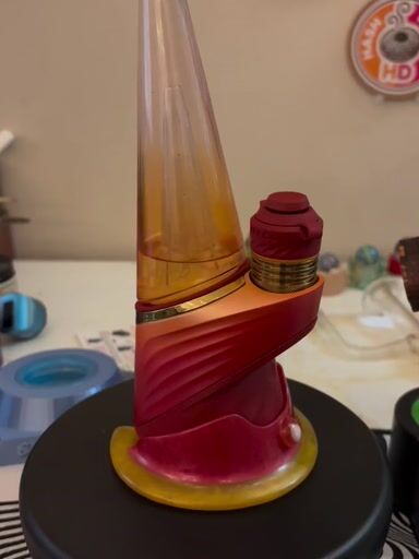 Preview pic of Puffco Peak Pro Daybreak with custom puff skins base stabilizer