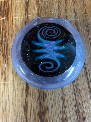 Preview pic of Cody pline wig wag crushed opal with space tech disc pendant brand new old stock 2016