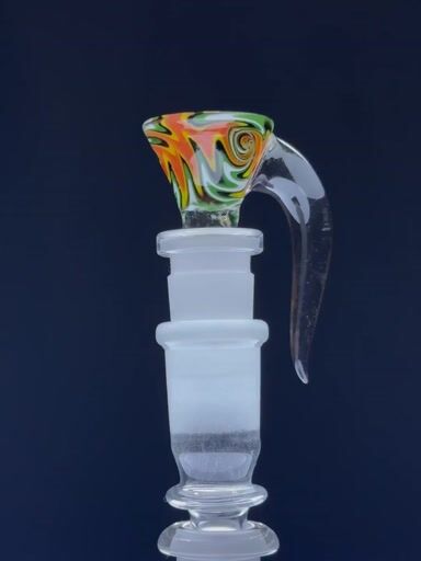 Preview pic of 14mm WigWag 6 Hole Slide W/ Clear Horn