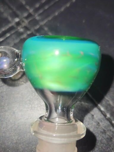 Preview pic of 14mm x 1 Metaterrania over Chromium w/ opal