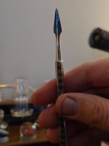 Preview pic of Custom Stainless Dabber plus 3 extras!