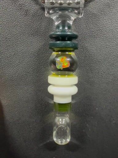 Preview pic of Opal scoop pendant