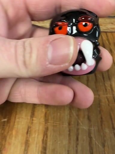 Preview pic of Mcfly glass scary bear pendant brand new old stock 2016