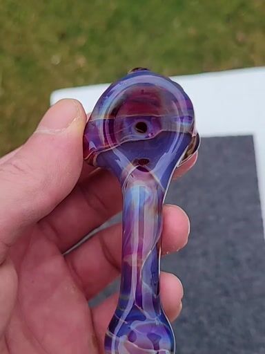 Preview pic of Amber purple and purple urple pocket spoon