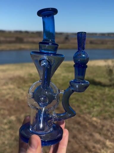 Preview pic of Quad Recycler w/ ZenGlass Dichro Cap