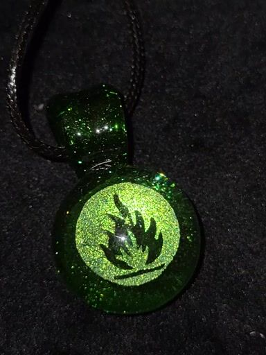 Preview pic of Fire Dichro Millie Pendant