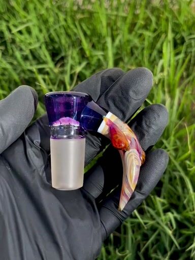 Preview pic of Gold Purple/Caramel/Amber Purple 18mm slide