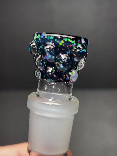 Preview pic of 18mm 4 hole crushed opal slide