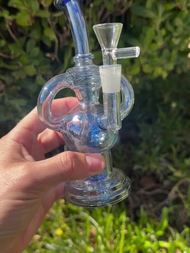 Preview pic of Blue Mini iridescent Recycler