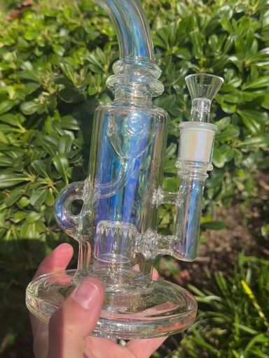 Preview pic of Iridescent Recycler Dab Rig