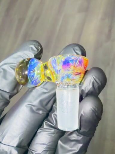 Preview pic of Amber Purple 14mm Swiss Slide 3hole