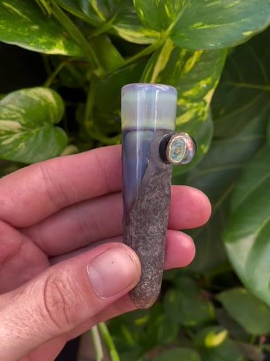 Preview pic of Stone tech chillum -neo opal