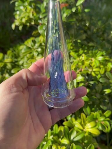 Preview pic of Blue Swirl Puffco Replacement Glass