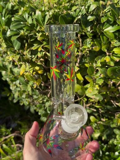 Preview pic of Rainbow Leaves Beaker Bong
