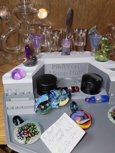 Preview pic of 3d Printed Dab Tray Mat Pad