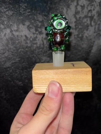 Preview pic of Signed Tattoo face 14/1 with signed wood stand