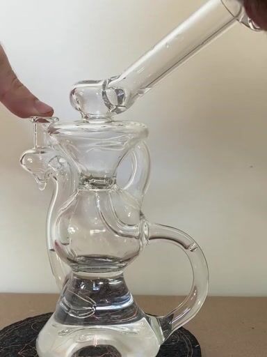 Preview pic of Clear Mohawk Glass Klein