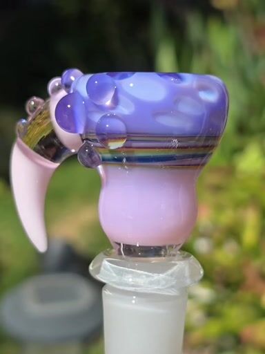 Preview pic of Pink X Purple 14mm Slide With Horn