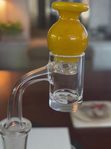 Preview pic of 14mm Thick Bottom Banger and Vortex Cap