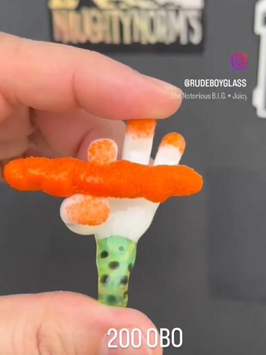 Preview pic of 2024 Rudeboy glass Cheeto pendant