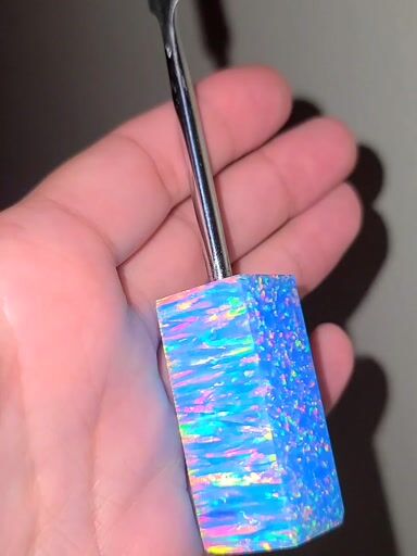 Preview pic of Solid blue opal dab tool