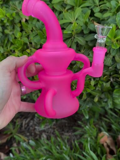 Preview pic of Matte Pink Glow In The Dark Recycler