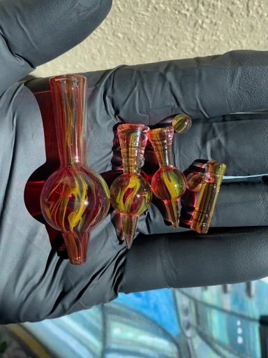 Preview pic of Commander Glass 6 piece accessory set.
