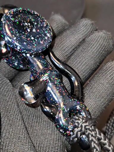 Preview pic of Crushed opal pendant hammer