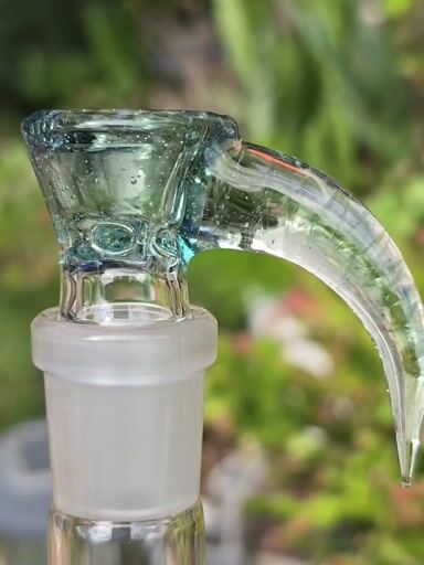 Preview pic of 2k Glass Art 18mm 4 Hole Unground Slide