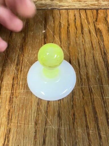 Preview pic of Koichi Japan artist rare sorry piece carb cap old school UV uranium swirl 2016 new old stick