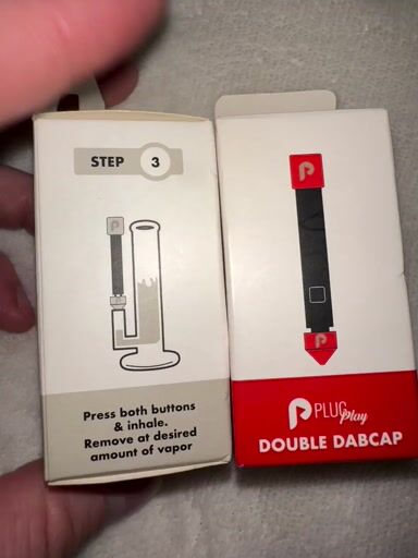 Preview pic of Limited Edition Red + Grey Dual Dab Caps