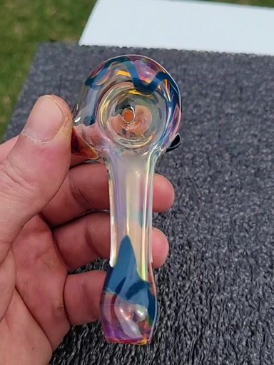 Preview pic of Mai tai , peacock and silver fume spoon