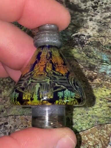 Preview pic of Rare shaped Mothership Maria Hologram cap with matching pillar