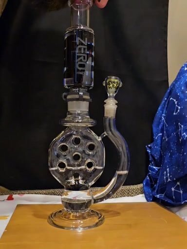 Preview pic of Swiss with Glycerin Coil and Sheldon Black slide!