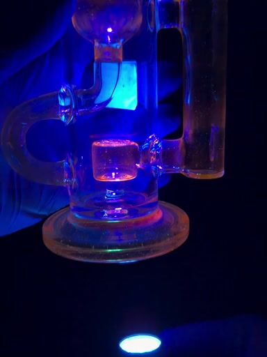 Preview pic of Fat Boy Glads Full Color CFL Glass Klein Recycler