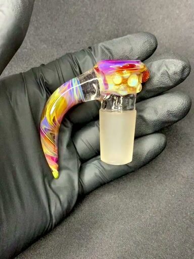 Preview pic of Amber Purple/UV Lucy 18mm slide