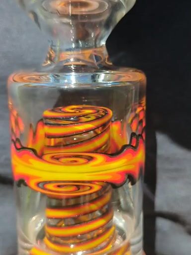 Preview pic of Fire fade to clear puffco peak top