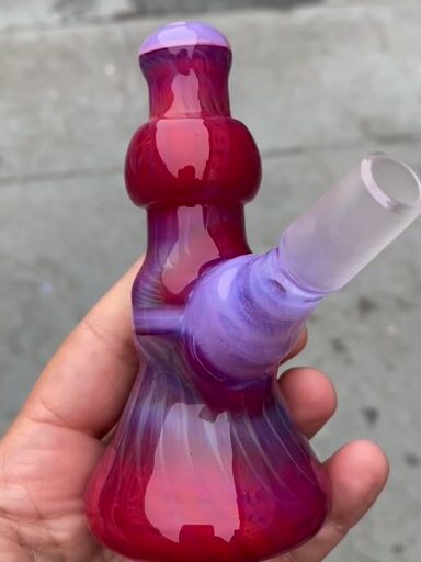 Preview pic of Mustard Glass 4.5” Thick Mini Rig 14mm